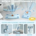 thumbnail image 3 of Fregona en aerosol Mop Dreamon para niños con 3 almohadillas lavables, 3 of 7