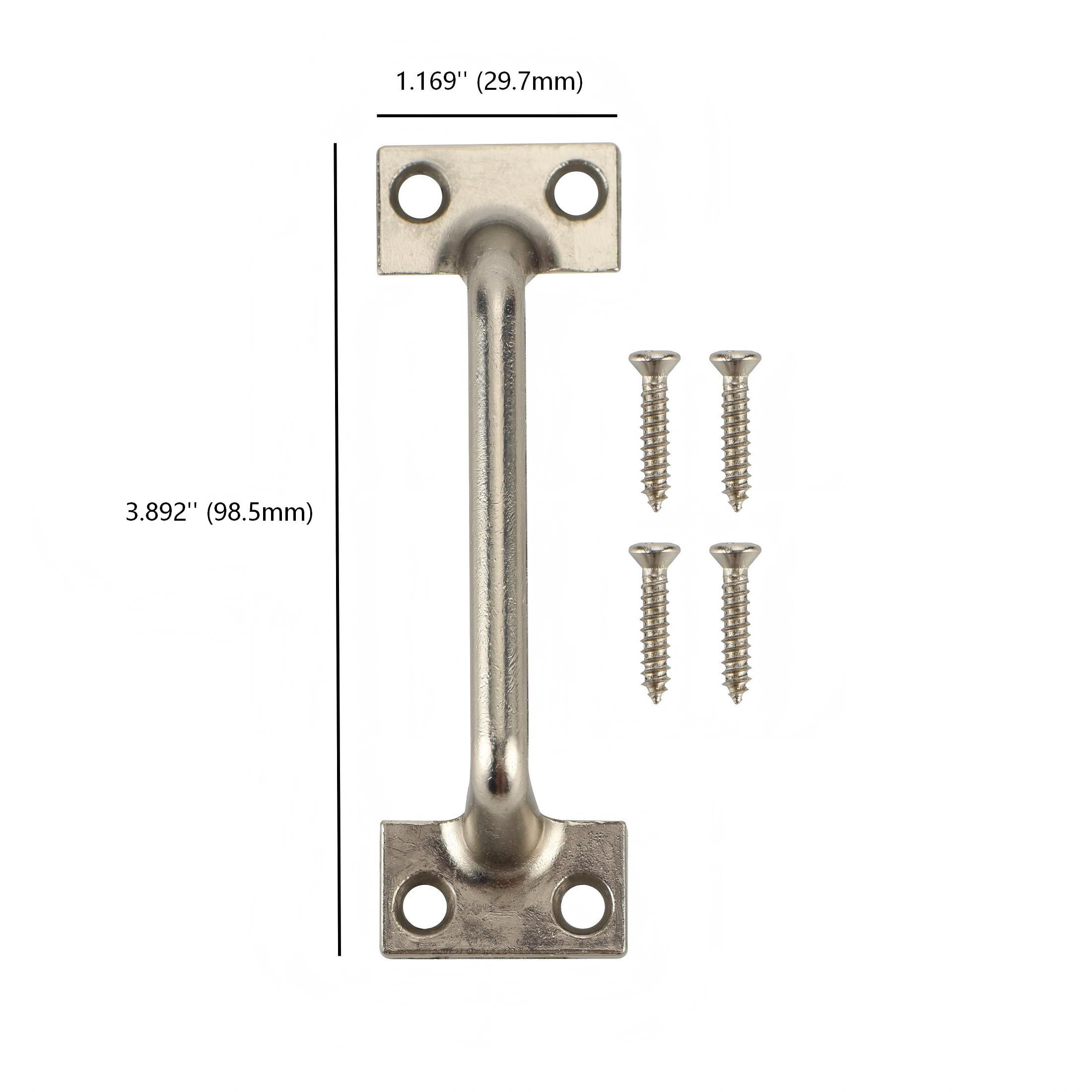 Hyper Tough Satin Nickel Finish Window Sash Lift Pull