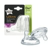 Tommee Tippee Ultra Nipples Slow Flow 0m+ - 2 CT