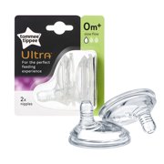 Tommee Tippee Ultra Nipples Slow Flow 0m+ - 2 CT