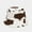 Brown, variant on New Fashion Black White Cow Pattern Bucket Hats Fisherman Caps for Women Gorras Summer Women Panama Autumn Lady Outdoor Sun Cap