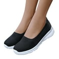 thumbnail image 2 of Vedolay Sneakers for Ladies Lightweight Flats Shoes Women Soft Casual Vintage Summer,Black 8, 2 of 5