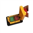 thumbnail image 2 of 2X Interruptor Pulsador de Parada de Emergencia Electromagnético Trifásico IP55 de 7 Pines y 400 V DZ05, 2 of 7