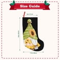 thumbnail image 3 of Sikiie Sunflower Gnomes Christmas Stockings,18 Inches Christmas Stockings Xmas Hanging Stockings for Family Christmas Decorations & Gifts, 3 of 7