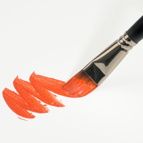 Filbert Size 22 Oils Creative Mark Black Swan Paint Brush Synthetic