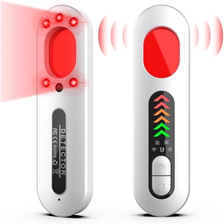 Quivanta Hidden Camera Detector, Camera Detector, Bug Detector, Anti-Theft Device, Anti-spy RF Signal Scanner, GPS Tracker Detector, 7 Levels of Sensitivity 5 Modes, 38 Hours of Operating Time.