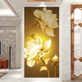 thumbnail image 4 of (77x200cm,J) Etiqueta de la puerta Efecto Trompe l'oeil 3D Interior PVC Pegatinas de pared para decoración de la pared Sala de estar Cocina Dormitorio Baño Papel pintado, 4 of 5