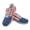 American Flag Design, variant on Chririnla Math Formula Lightweight Running Sneakers, Mesh Mens and Womens Athletic Trainers for Jogging and Walking