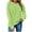 Green-1, variant on Women's Casual Sweatshirts Crewneck Long Sleeve Fuzzy Fleece Sweater Side Pocket Loose Pullover Fall Fashion 2025