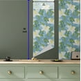 thumbnail image 5 of Ambesonne Tropical Peel & Stick Wallpaper for Home, White Lilies Floral Plot, 13"x36", Apple Green Azure Blue, 5 of 5