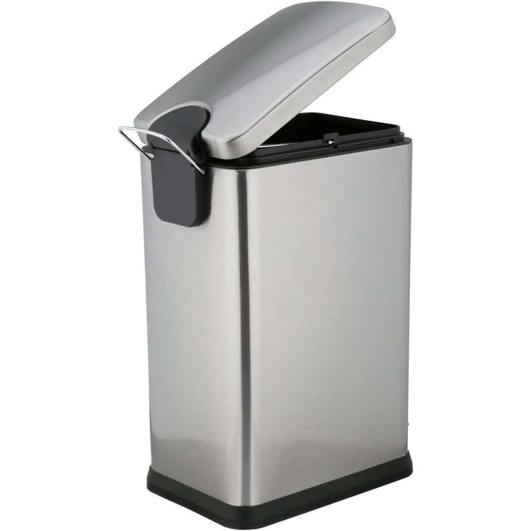 Slim Trash Can, Large Capacity Garbage Can, Narrow Waste Paper Basket With  Lid For Household Use In The Living Room, Bathroom, And Bedroom For  Shops/wholesalers - Temu