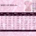 thumbnail image 4 of NAMTYQX Breast Cancer Awareness Shirt Plus Size Short Sleeve Shirts for Women Hot Pink Size 3XL, 4 of 4