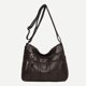 thumbnail image 3 of Bolsa Bolso bandolera de PU lavado para mujer Bolsos de hombro con múltiples bolsillos (marrón oscuro) Ehuebsd  Nuevos Originales, 3 of 5