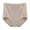 Khaki, variant on VMESZQFG Seamless Panties for Women Underpants Breathable Briefs for Women High Elasticity Cotton Thread Underwear For Women Pure Cotton Cut Wavy Edge Mid Waist Triangle Underwear for Women Cotton