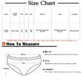 thumbnail image 2 of WMTBSRSW Women Hipster Underwear Mid Wasited Lace Panties Seamless Bikini Half Back Coverage Panties Breathable Ladies Briefs Free Size, 2 of 4
