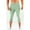 Green, variant on Kalauyu Men's 3/4 Compression Pants Athletic Leggings Running Capri Tights Basketball Gym Base Layer