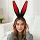 thumbnail image 4 of Diadema Con Orejas De Conejo, Diseño Flexible Y Moldeable, Tela Suave Con Forro, Ideal Para Disfraces En Fiestas Temáticas, Celebraciones Navideñas Y Reuniones Familiares., 4 of 8