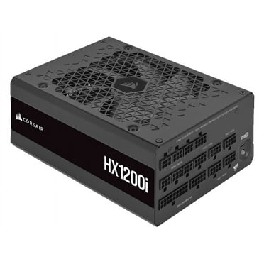 CORSAIR HX1200i Fully Modular Ultra-Low Noise ATX Power Supply - ATX 3.0 & PCIe 5.0 Compliant - Fluid Dynamic Bearing Fan - CORSAIR iCUE Software Compatible - 80 PLUS Platinum Efficiency
