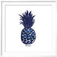 thumbnail image 2 of Art.com Indigo Pineapple Art Print by Aimee Wilson, White Frame Wall Art, 29" x 29", 2 of 5