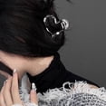 thumbnail image 4 of 4 pinzas para el pelo de hueso de perro blanco, ideales para mujeres y niñas, perfectas para fiestas de disfraces de cosplay, uso diario y celebraciones navideñas., 4 of 5