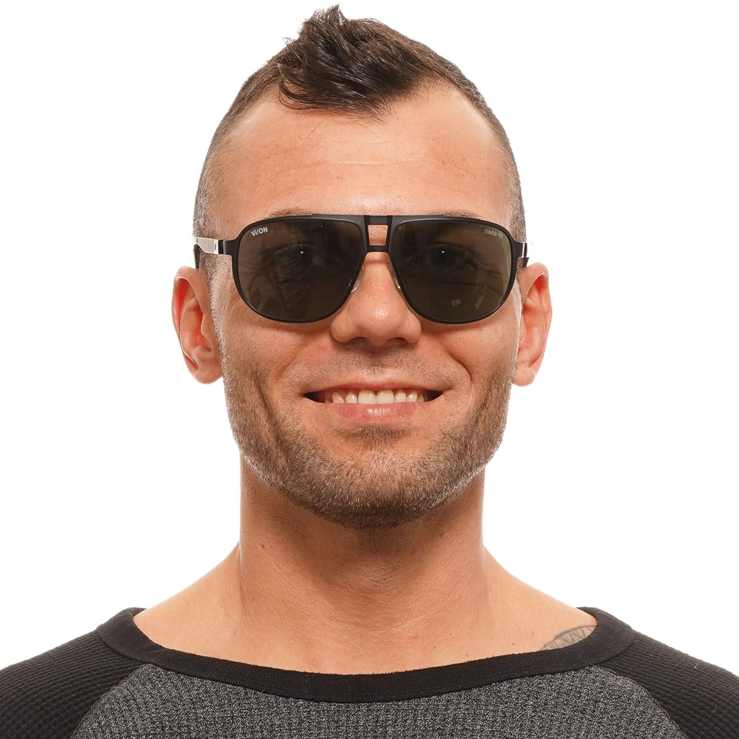 BMW Black Men Sunglasses