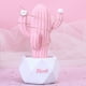 thumbnail image 5 of Nestingho En Forma De Cactus Rosa Para Adorno De Con Material Resistente, 5 of 7