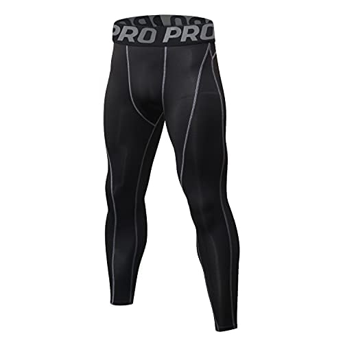 Men's  Tight Training Athletic Dry Quick Fitness Compression Pants 