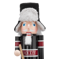 thumbnail image 2 of Bouclair Black Hockey Nutcracker, 2 of 3