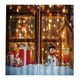 thumbnail image 1 of Cortinas de ventana Macarena Navidad 3D Impresión Digital, 1 of 8
