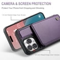 thumbnail image 3 of Funda tipo cartera Vinich para iPhone 16 Pro Max 6.9 Púrpura, 3 of 9
