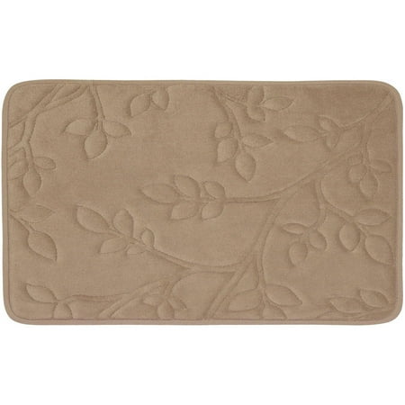 S10 Leaf Springs - Bounce Comfort Spring Leaves Microplush Memory Foam Bath Mat