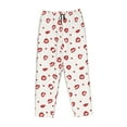 thumbnail image 4 of Balery Lips Kiss print Women's Pajama Pants,Ultra Lightweight Pjs,Lounge Pant-XX-Large, 4 of 9