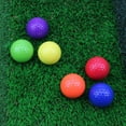 thumbnail image 3 of Pelota de golf de colores variados, pelotas de golf para campo de prácticas, pelota de práctica de golf (seis colores), 3 of 5