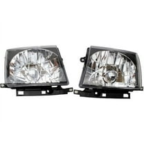Headlight Set 2 Piece - Compatible with 1997 - 2000 Toyota Tacoma 1998 1999