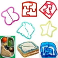 thumbnail image 5 of opvise Funny Animal Shaped Lunch Sandwich Toast Cookies Cake Bread Cutter DIY Mold, 5 of 8