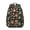 Baseballs Gloves Black, variant on Softballs and Text Black Pattern Backpack for School, Cute School Bag with Adjustable Shoulder Straps and Padded Back, 15.3"x11"x7.1"