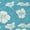 Turquoise, variant on Addison Rugs Chantille Indoor/Outdoor Transitional Floral Aloe Washable Rectangle Rug, 10' x 14'
