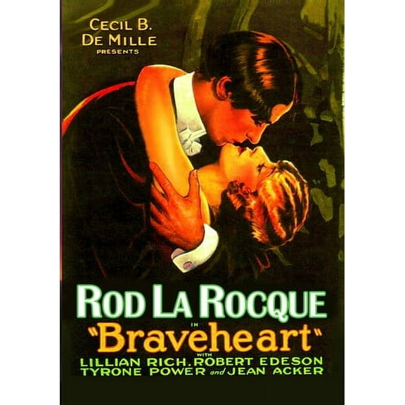 Braveheart (Silent) (DVD), Alpha Video, Western