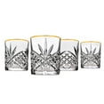 thumbnail image 2 of dublin-crystal-gold-rim-double-old-fashion-set-of-4, 2 of 2