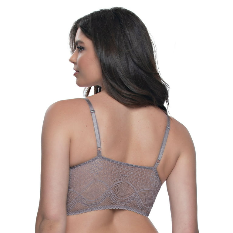 Felina Finesse Cami Bralette - Stretchy Lace Bralettes For Women - Sexy and  Comfortable - Inclusive Sizing, From Small To Plus Size. (Mink, L-XL)