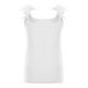 thumbnail image 5 of Moda sexy mujer cuello pico patchwork encaje sólido corto camis tops chaleco Fridja  gh1260, 5 of 5