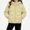 Yellow, variant on Afuyipoi Girls Puffer Jacket (3-15) Hooded Zip-Up Winter Warm Outerwear Pink 5T