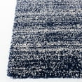 thumbnail image 4 of SAFAVIEH Hudson Shag Jaden Striped Area Rug, Navy/Ivory, 8' x 10', 4 of 8