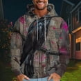 thumbnail image 2 of PuLe Tops for Men Hunting Hoodie Mens Tops Casual Camo Sweatshirt Camouflage Hoodie Tops for Men Trendy Camo Hoodie Men, 2 of 5