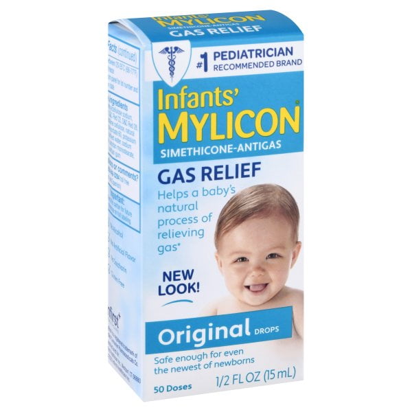 Mylicon Infant Drops AntiGas Relief Original formula, 1/2 FL OZ (15 ml
