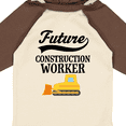 thumbnail image 4 of Inktastic Construction Worker Boys Future Boys Long Sleeve Baby Bodysuit, 4 of 5