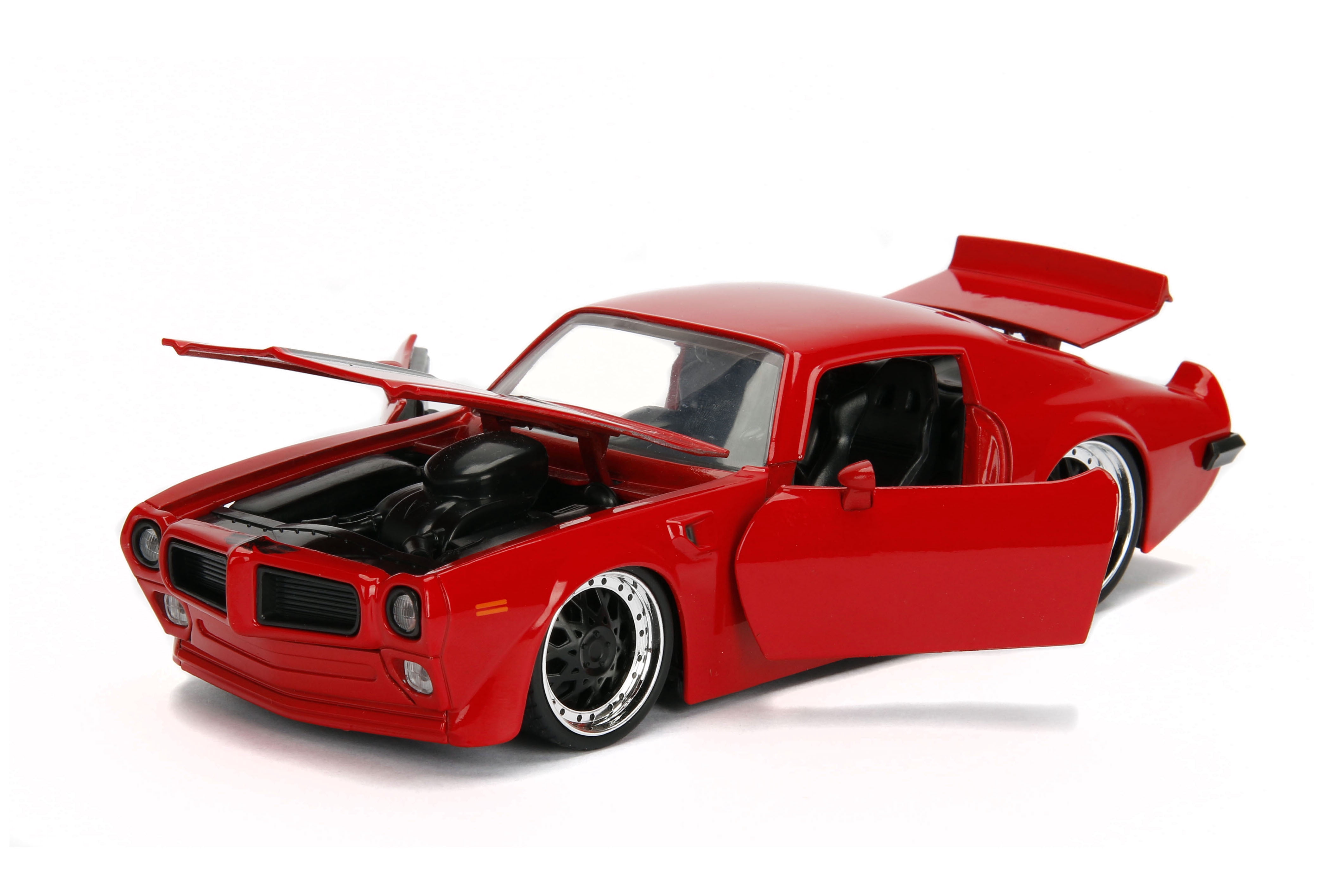 Big Time Muscle 1:24 1972 Pontiac Firebird Die-cast Car Red Play Vehicles(Selections May Vary)