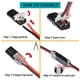 thumbnail image 5 of Conector enchufable de doble cable de 20 piezas, conectores de cable LED enchufables de 2 pines y 2 vías, con hebilla de bloqueo, conectores de cable rápidos, 5 of 7