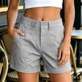 thumbnail image 3 of MLCDZ Cargo Shorts for Women Trendy Casual Summer Chino Shorts Stretchy Lightweight Baggy Outdoor Golf Hiking Short Pants with Multiple Pockets, 3 of 9