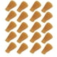 thumbnail image 1 of Dado Desplumador de Goma, 20 Piezas de Desplumador de Pollo, Varilla de Eliminación de Goma para Mácina Desplumadora de Aves de Corral, Accesorio de Taladro Desplumador de Pollo, 1 of 7